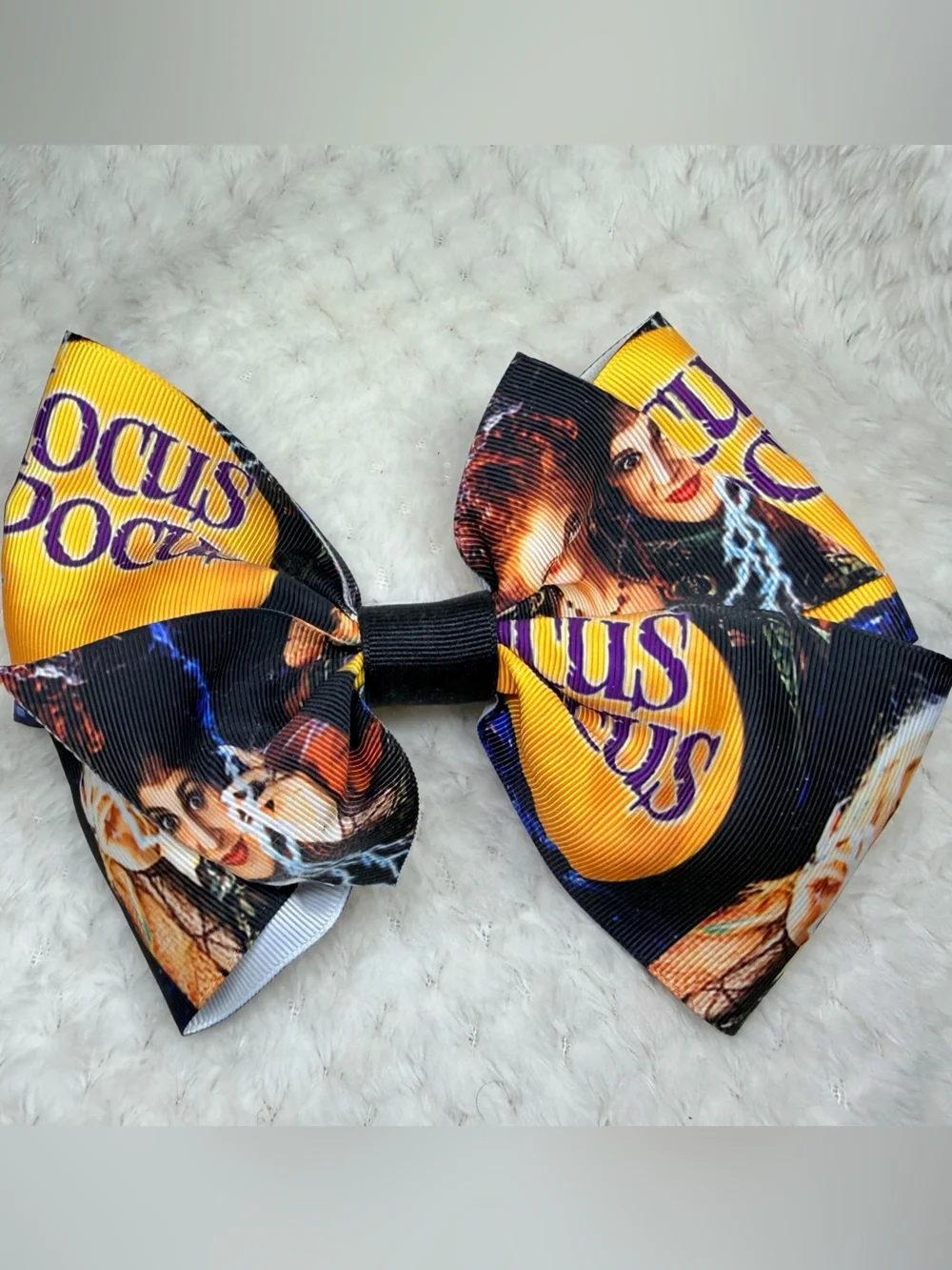 Large Hocus Pocus Hair Bow set